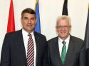 Besuch bei Ministerpräsident Winfried Kretschmann